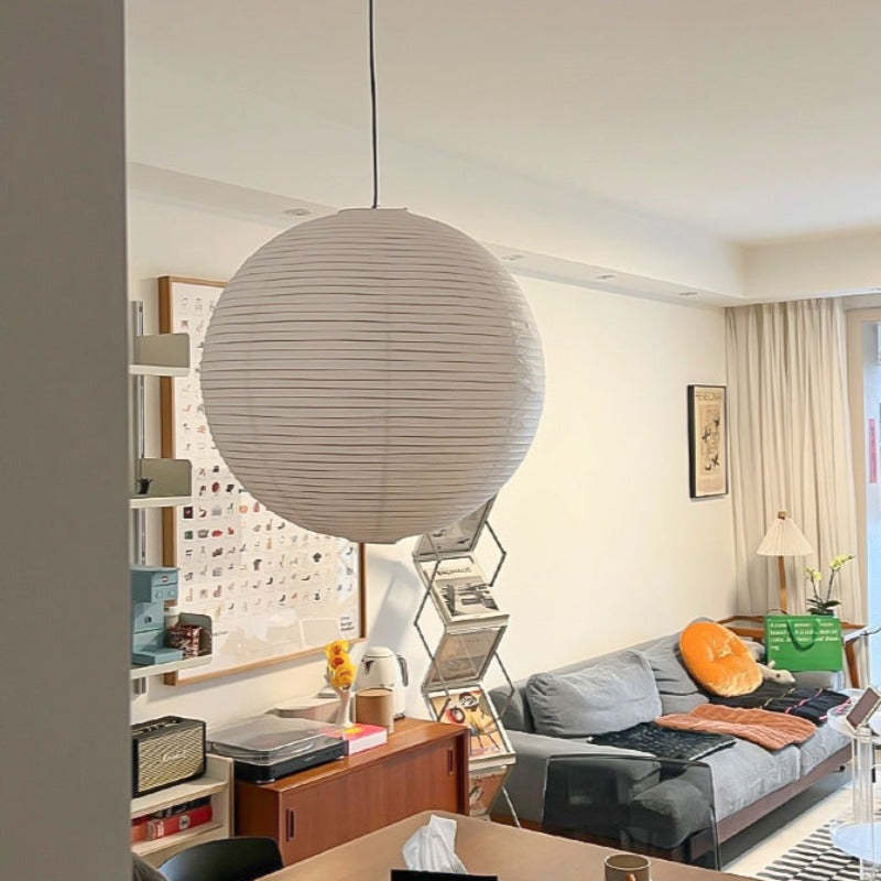 Ritta Japanese pendant light in living room
