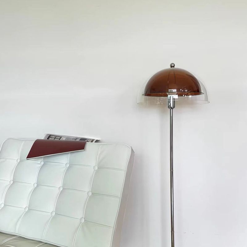 Levy Round Tree Retro floor lamp in living room