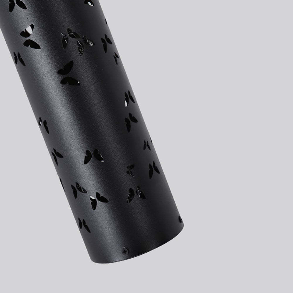 Kady Floor Lamp Detail: Butterfly Cutouts