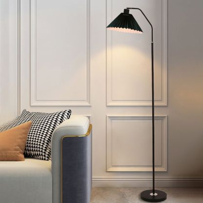 Modern Ozawa Floor Lamp in living room setting