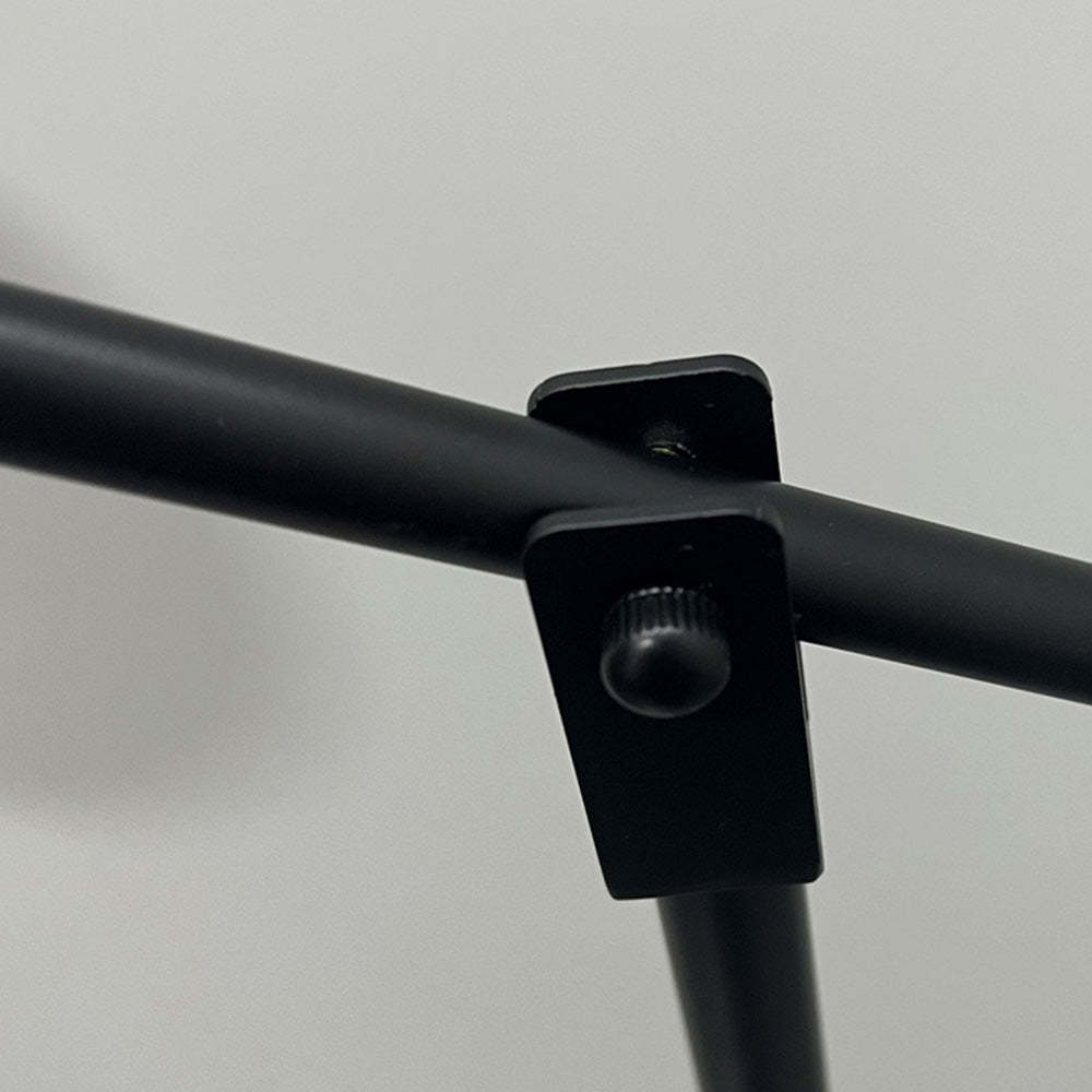 Salgado Floor Lamp - Black metal joint detail