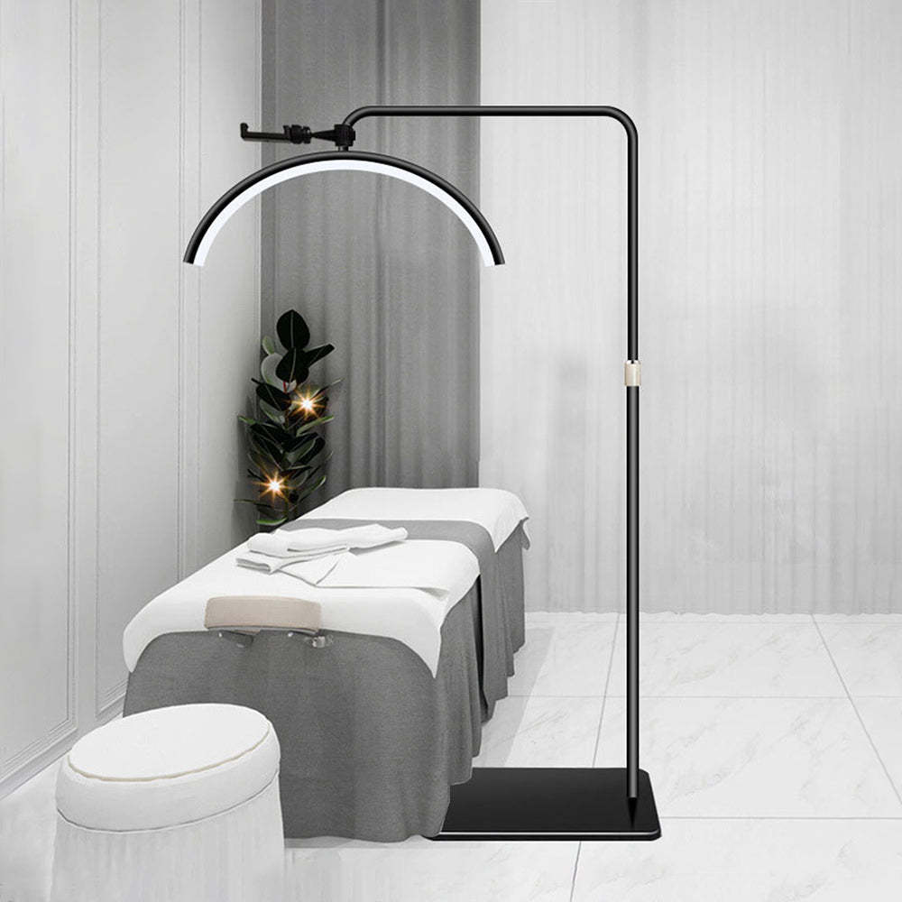 Cooley minimalist floor lamp in beauty salon setting