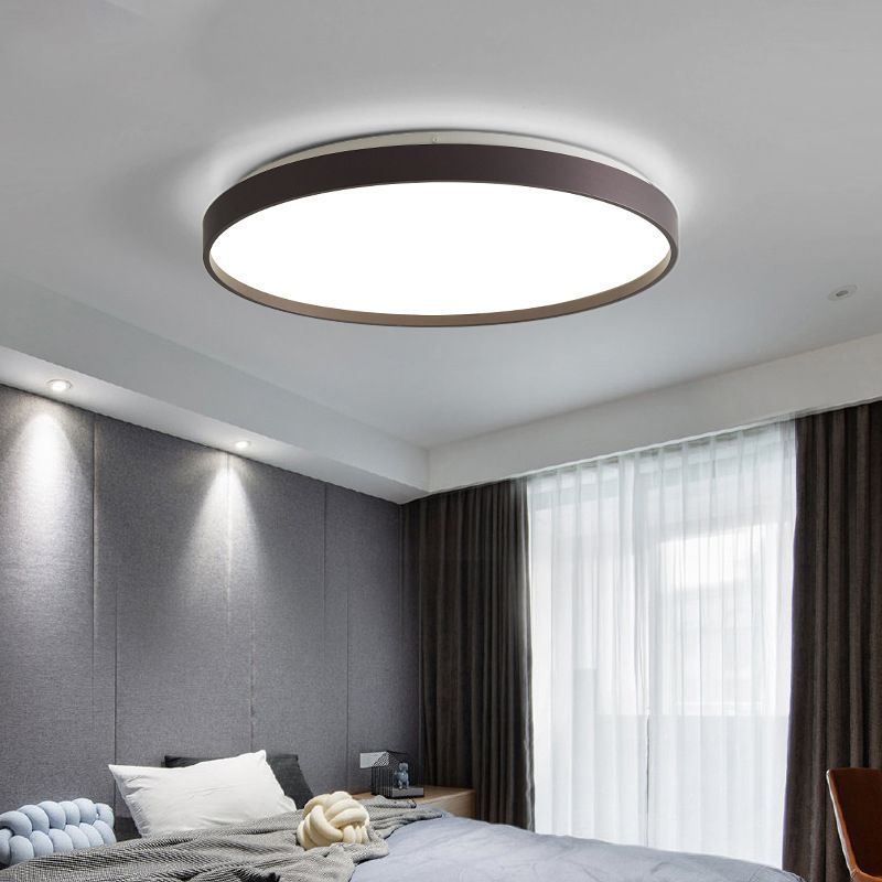 Quinn Round Ceiling Light in Bedroom