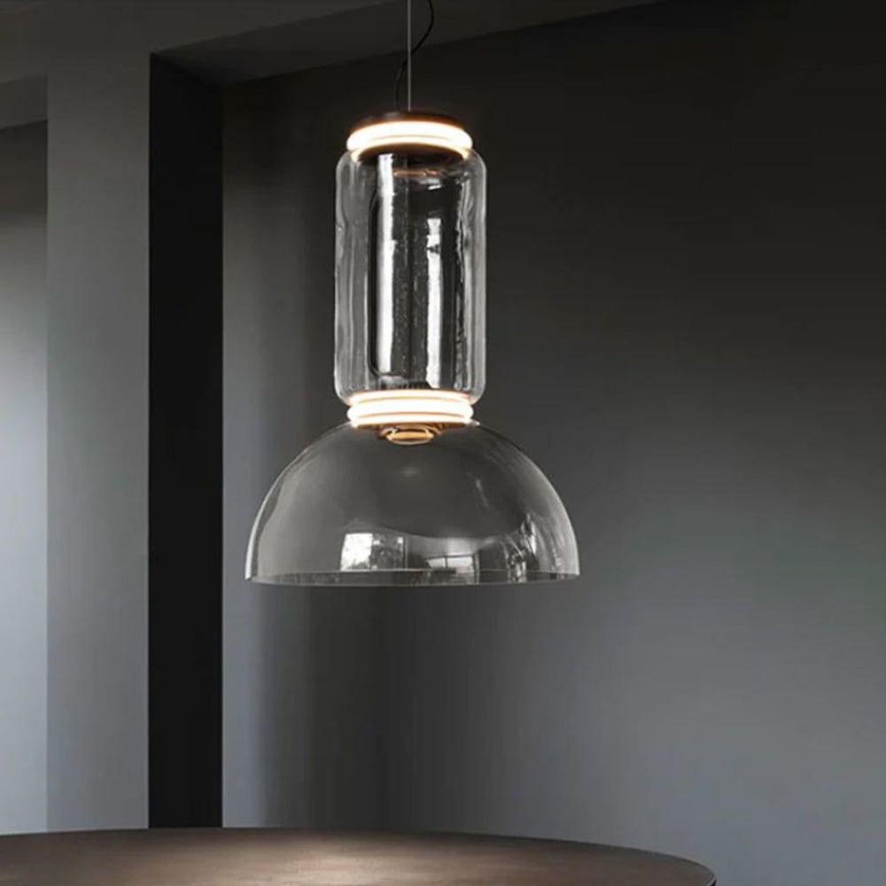 Hailie Minimalist Combination Glass Pendant Light