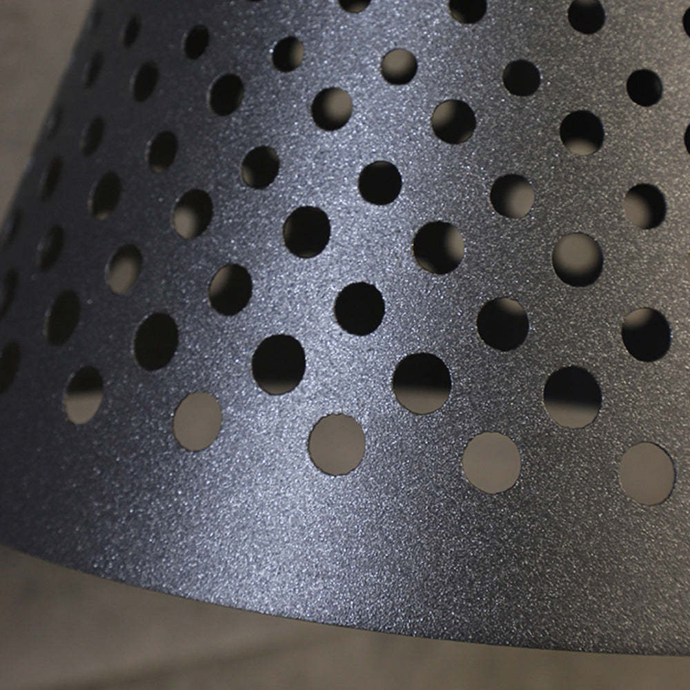 Carins metal outdoor lamp shade detail