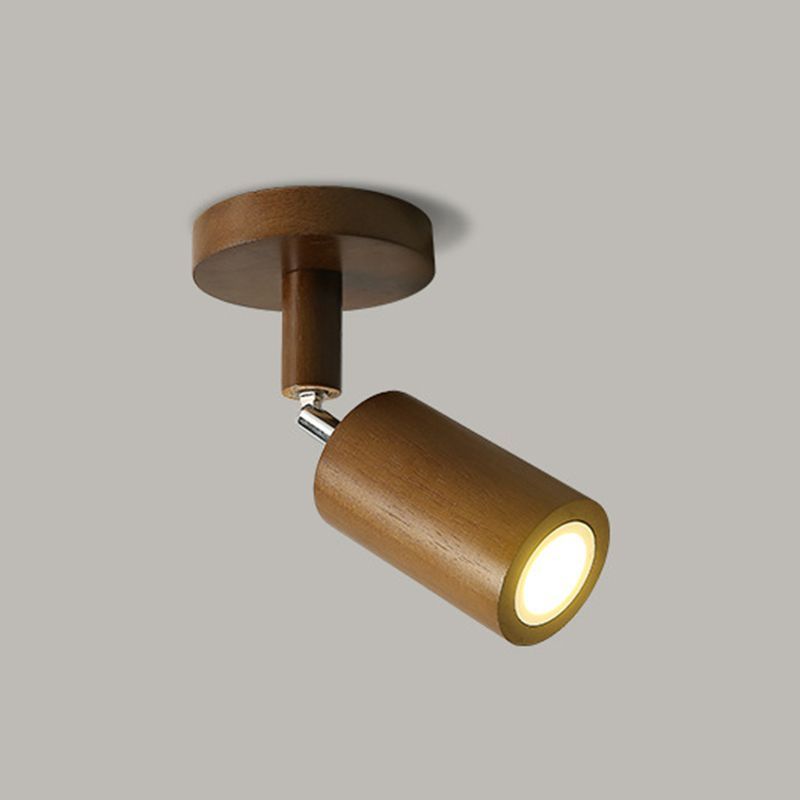 Ozawa Wood LED Spotlight - Adjustable Beam