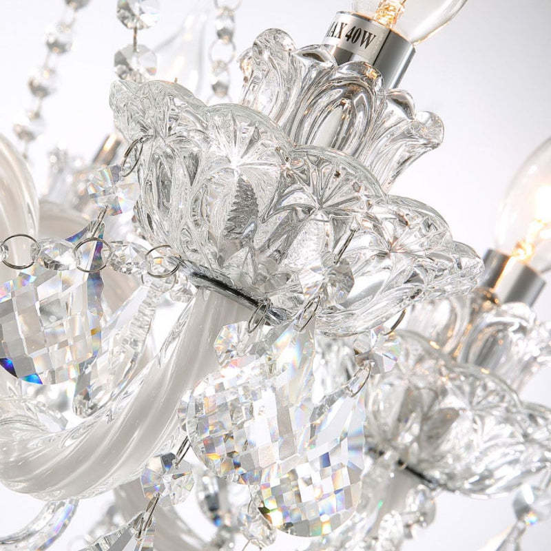 Crystal Chandelier Detail, Silva Design