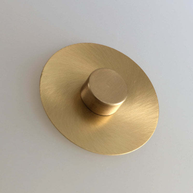 Gold Alessio Flush Mount Ceiling Light Detail