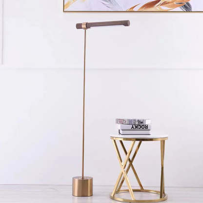 Edge Floor Lamp: modern minimalist design in living room