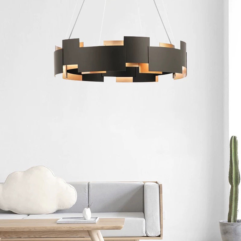 Evette Modern Ring Metal Pendant Lamp