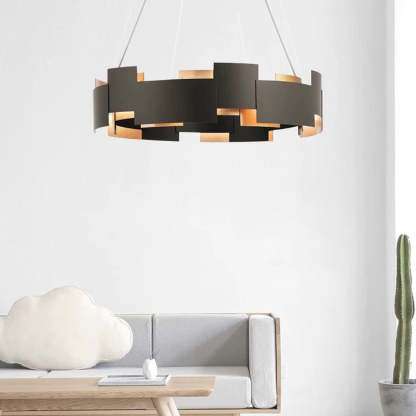 Evette Modern Ring Metal Pendant Lamp