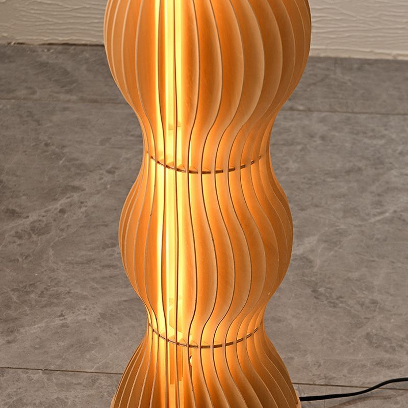 Ozawa Wooden Floor Lamp - Modern Lighting Ozawa Floor Lamp Unique Modern, Wooden Creative