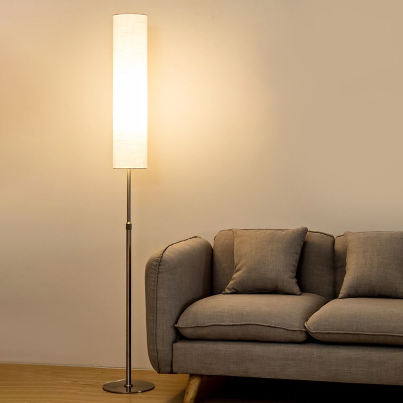 Eryn Floor Lamp beside Sofa - Modern Interior Lighting