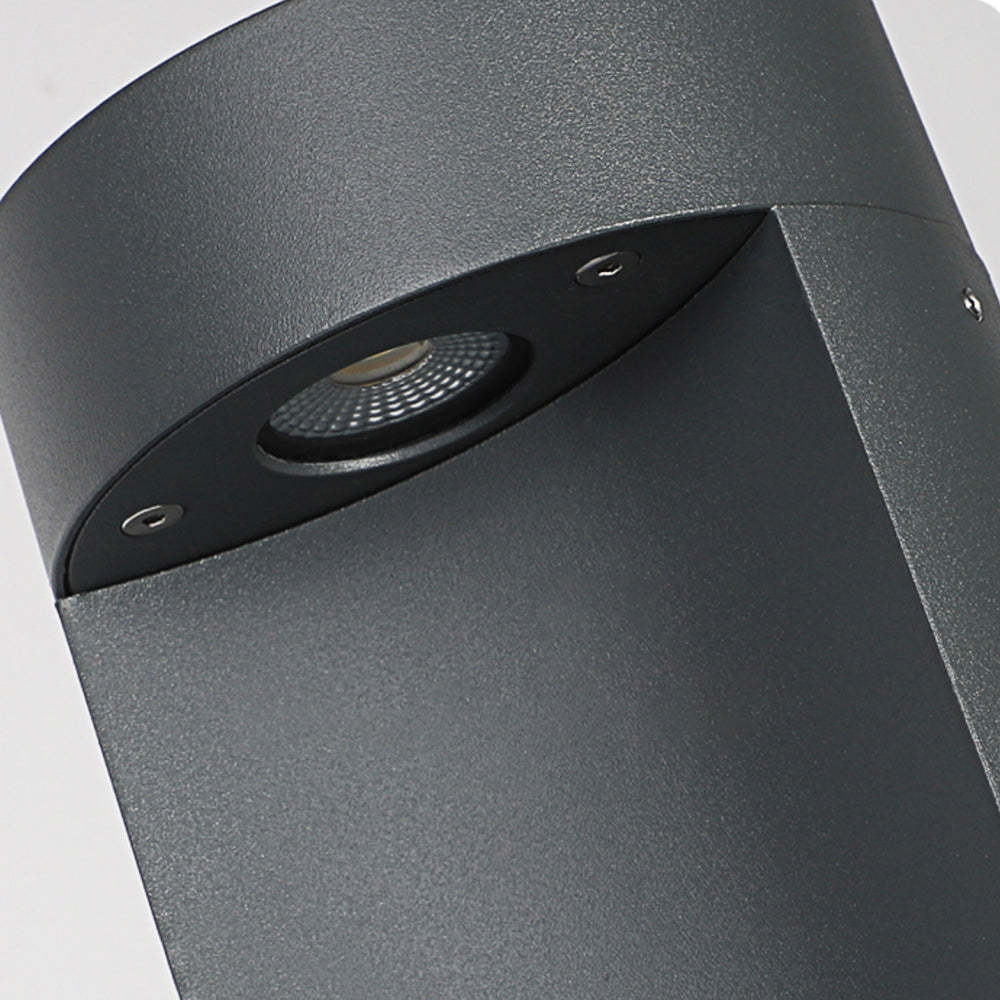 Close-up of Pena Modern Metal Path Light