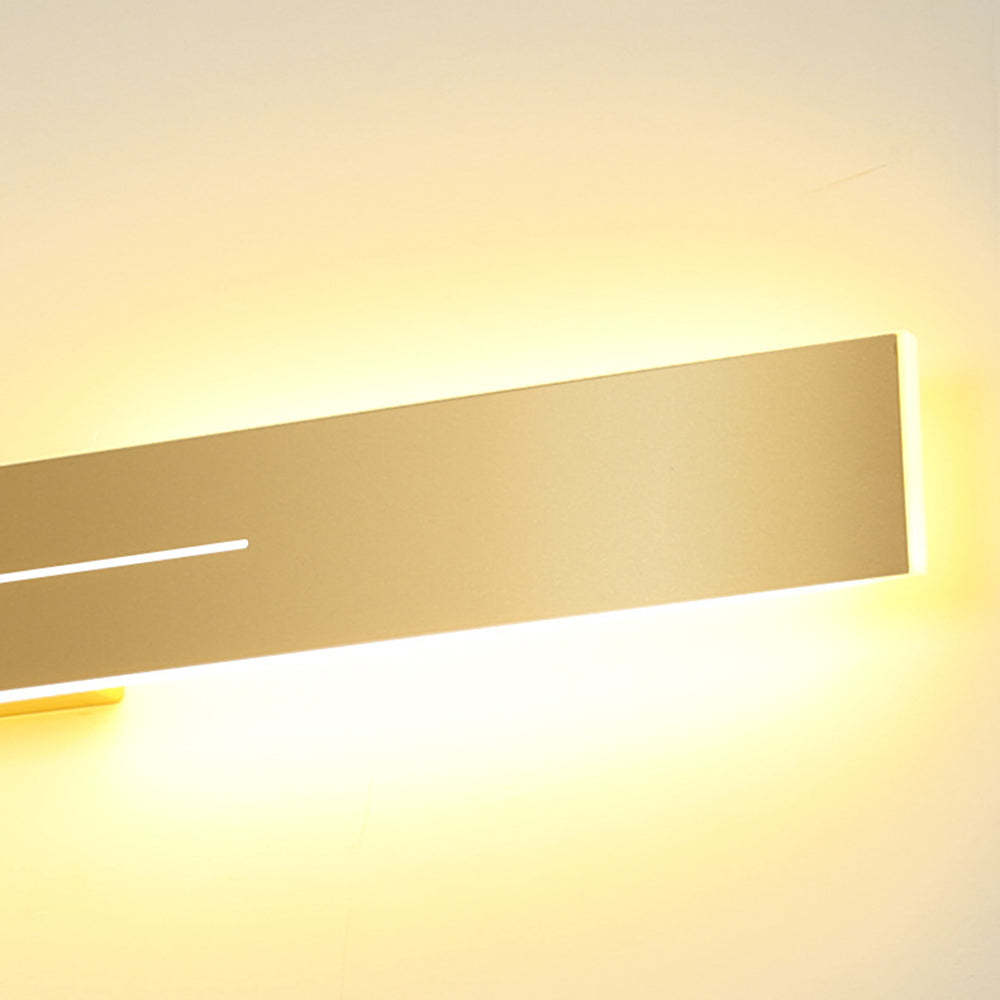 Edge Modern Gold LED Wall Lamp, interior lighting