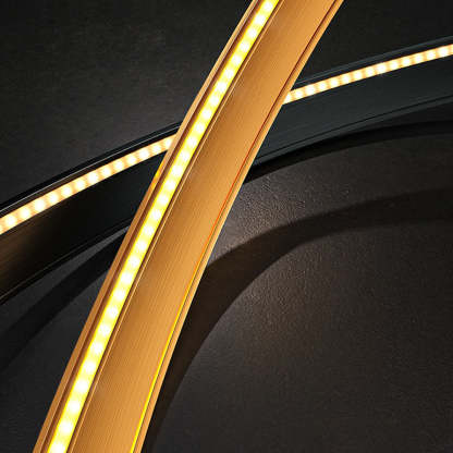 Elif Moon Lamp: Metal Kids Room Lighting Fixture