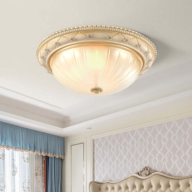 Alessio Ceiling Light, Resin Flush Mount for Living Room