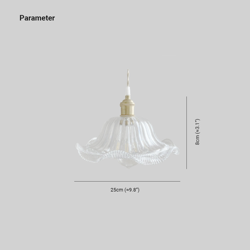Hailie pendant light dimensions: 25cm wide, 8cm high.