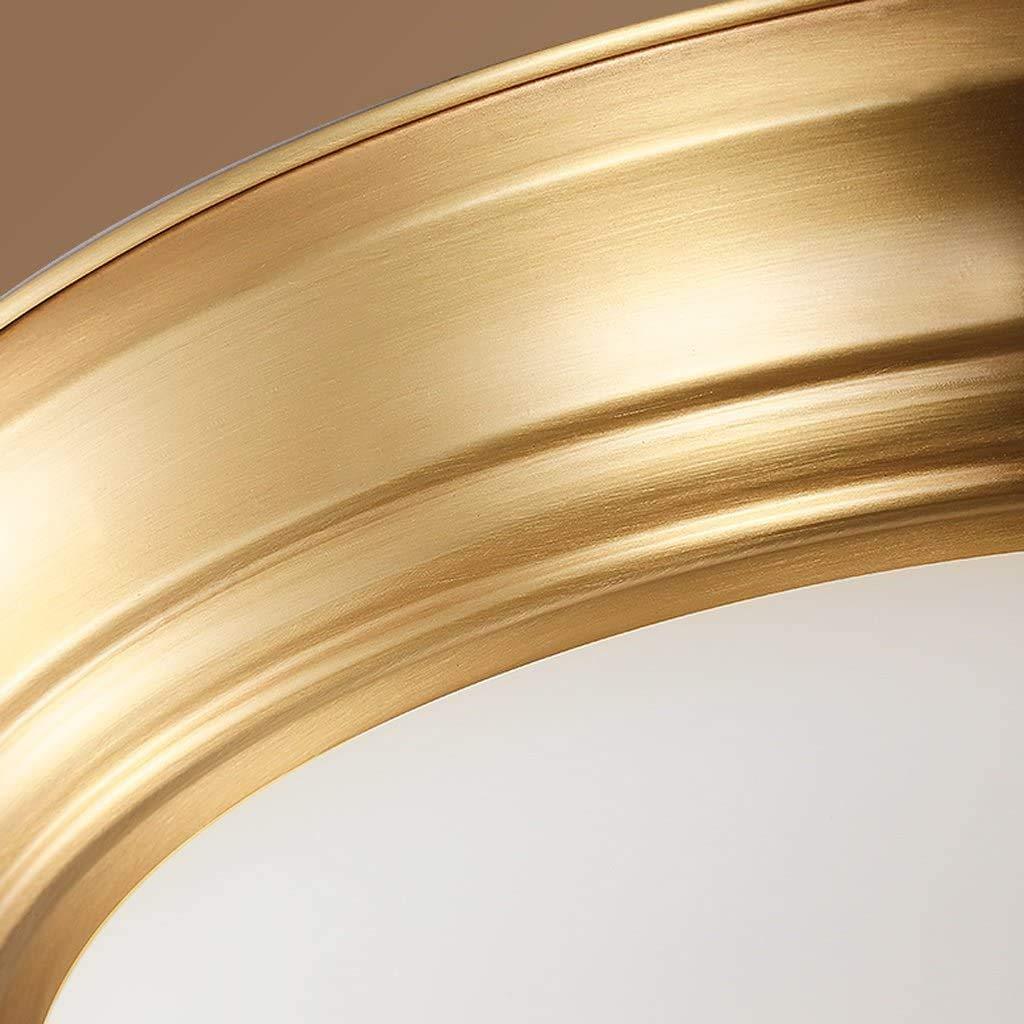 Brass Alessio LED Flush Mount Ceiling Light close-up