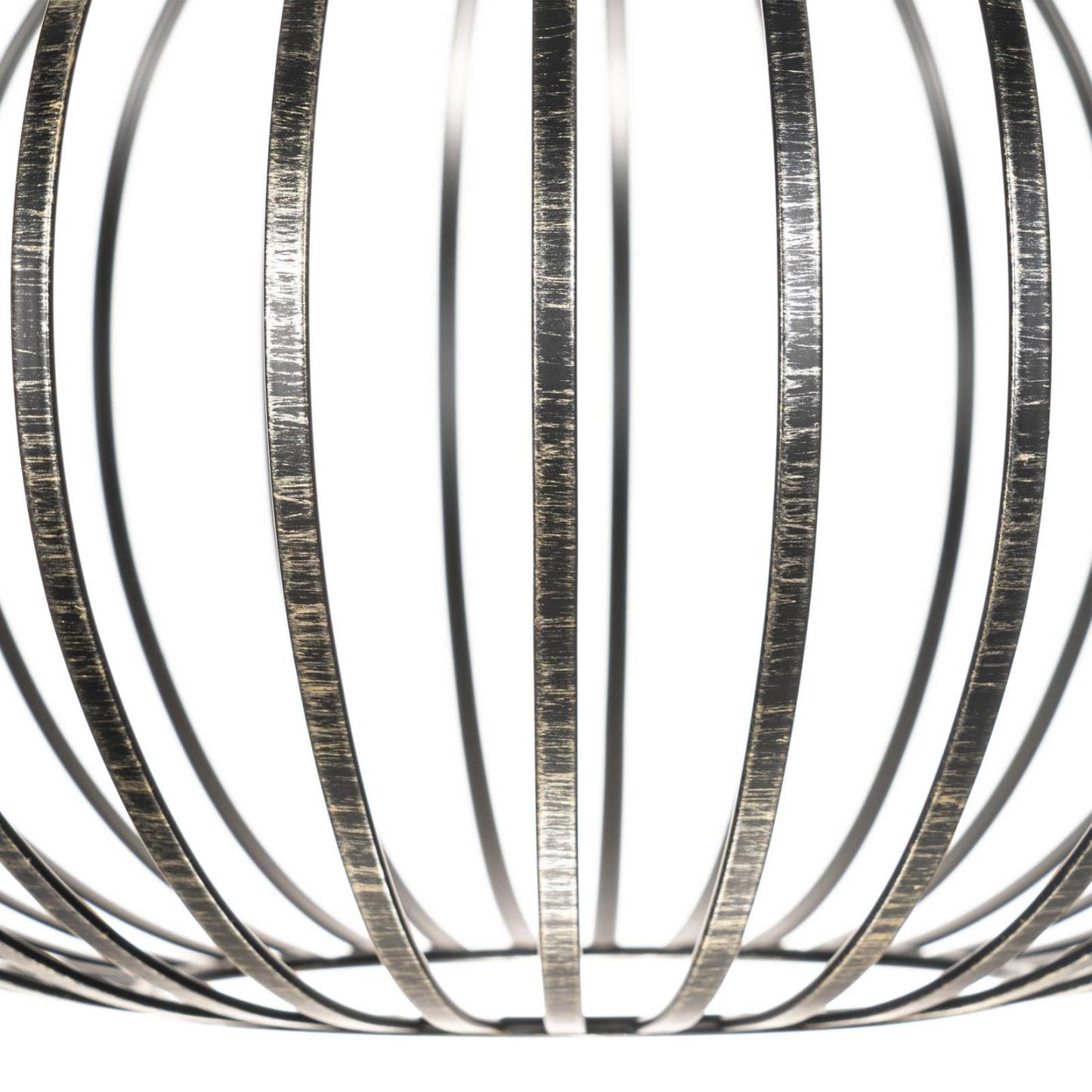 Quinn Industrial Pendant Light Metal Shade Detail