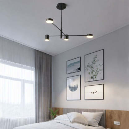 Weiss Pendant Light Branch Industrial Metal Bedroom