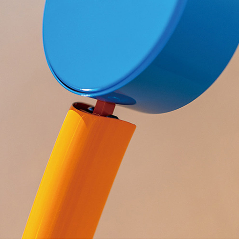 Blue and Orange Morandi Style Floor Lamp Detail