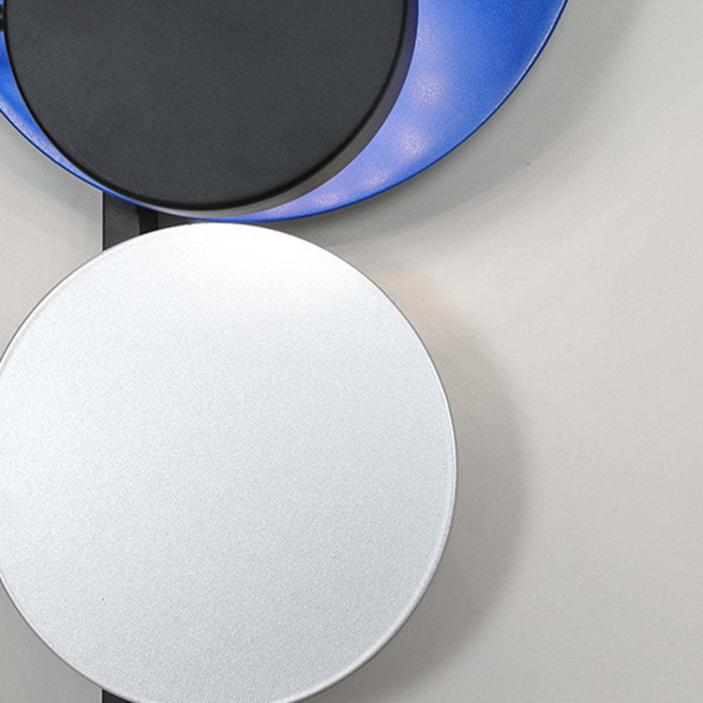 Emyr Wall Lamp: Circular Metal Design