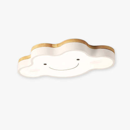 Cloud LED Ceiling Light with Smiling Face