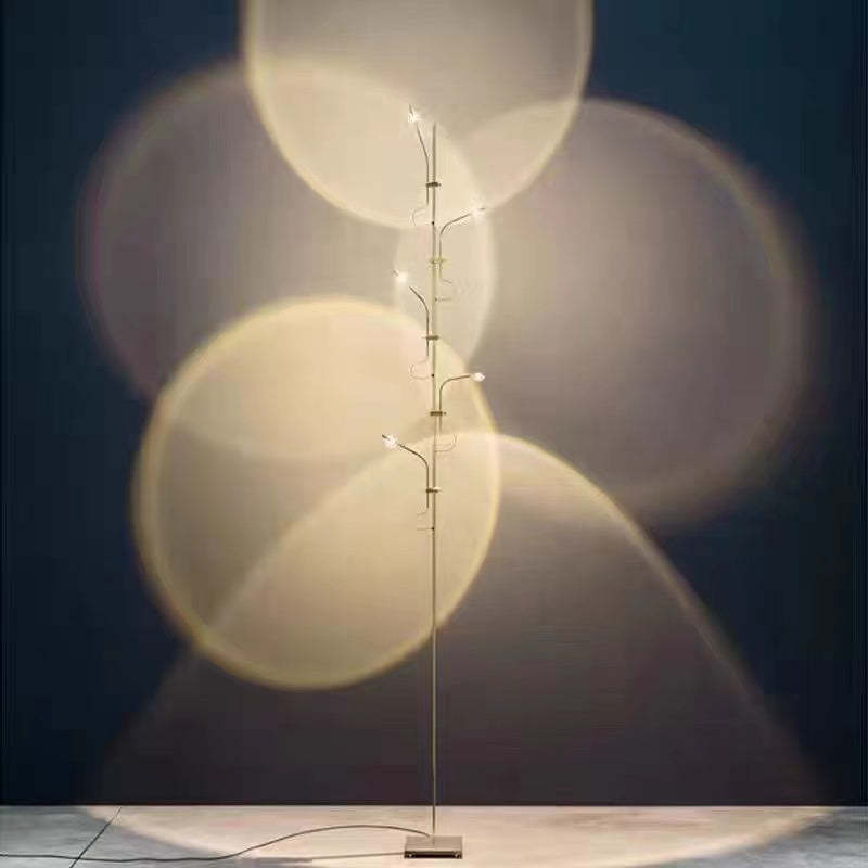 Salgado floor lamp projecting light circles