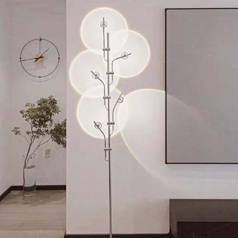 Salgado modern floor lamp with sunset projection, modern home decor