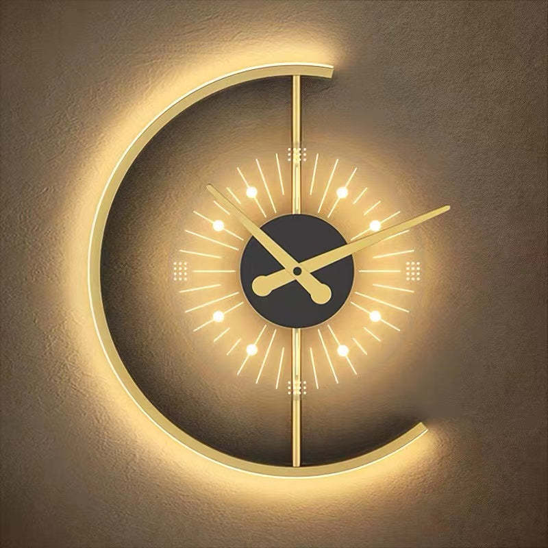 Nielsen Modern LED Wall Clock - Elegant Bedroom Decor