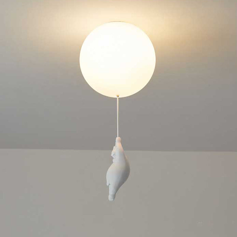 Bear Balloon LED Ceiling Light - Las Sola Kids Lighting