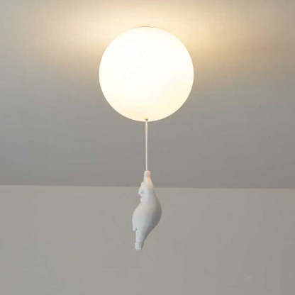 Bear Balloon LED Ceiling Light - Las Sola Kids Lighting