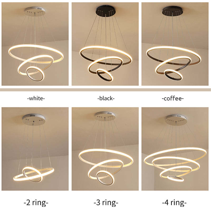 Arisha Ring Pendant Light Options - Las Sola Lighting