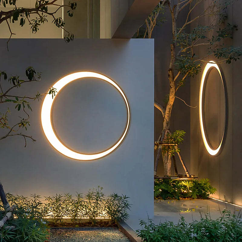 Elif Modern Ring LED Wall Lamp for Balcony
