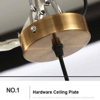 Hailie pendant light hardware ceiling plate