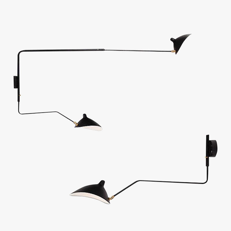 Schmitt Wall Lamp Industry Metal Living Room
