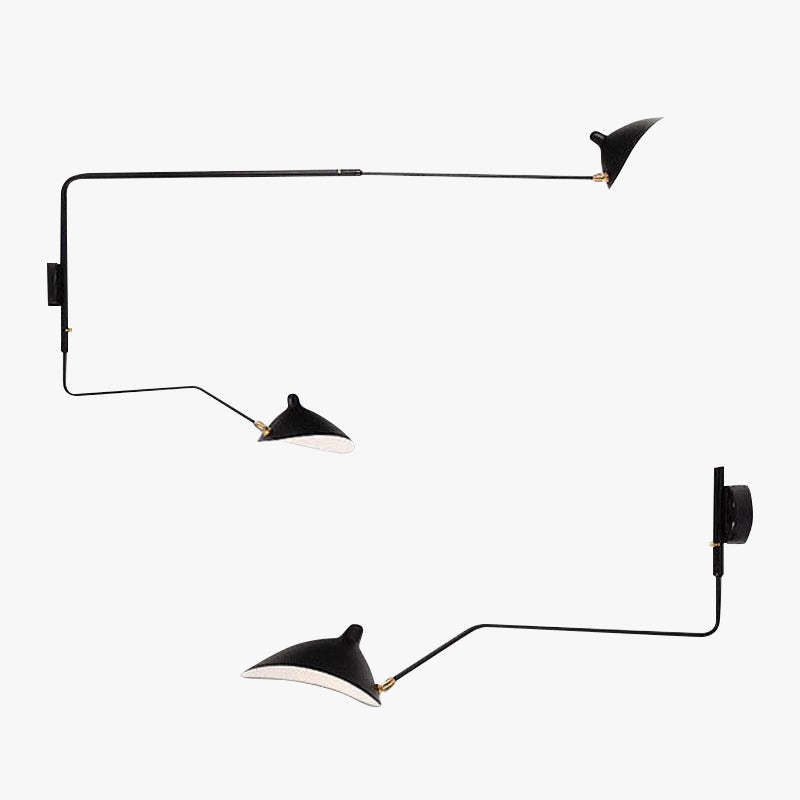 Schmitt Wall Lamp Industry Metal Living Room