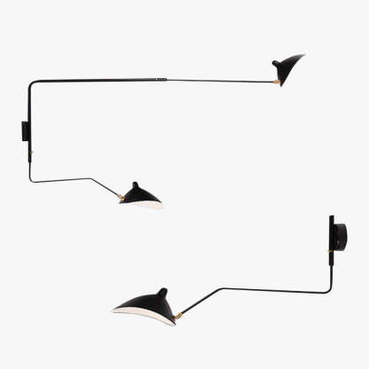 Schmitt Wall Lamp Industry Metal Living Room
