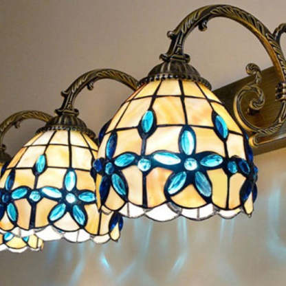 Flower bedroom wall lamp, Baxter vintage style sconce