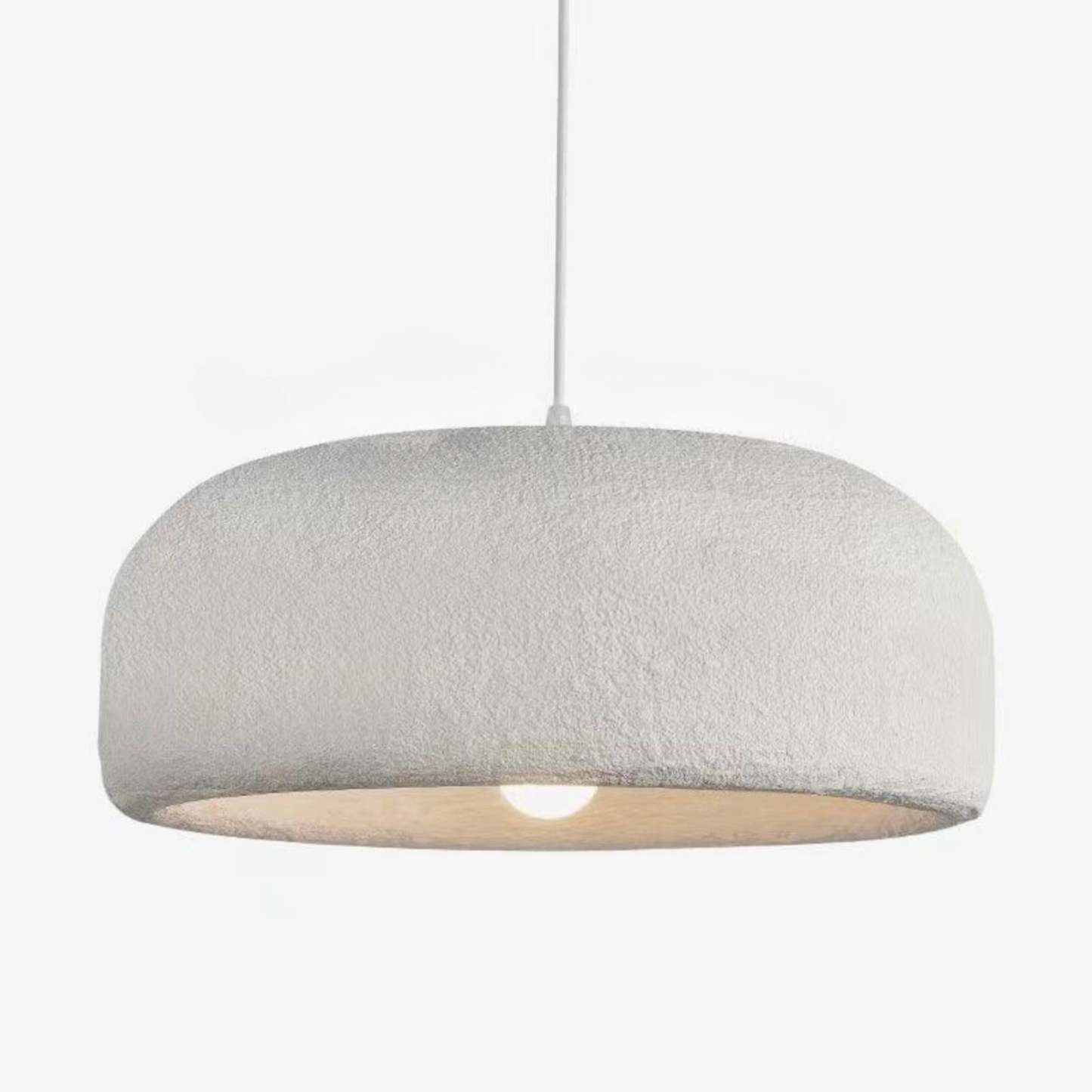 Byers Modern Cloud Dome Pendant Light, Gray
