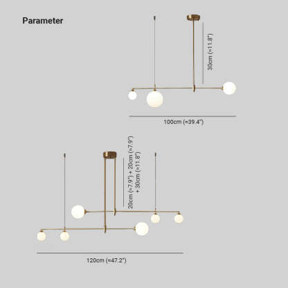 Valentina Pendant Light Dimensions, Modern Lighting Fixture