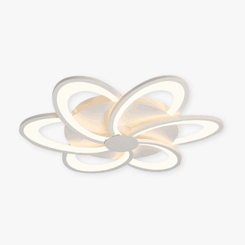 Hana Flower Shape Flush Mount Ceiling Light