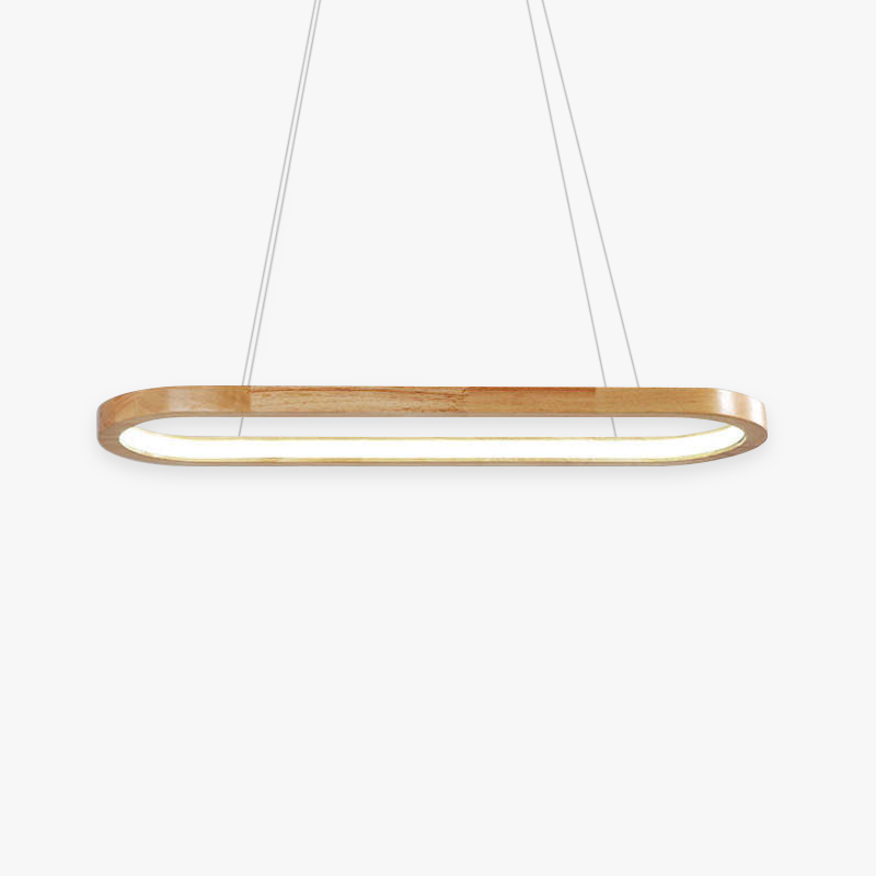 Ozawa wooden pendant light for dining room