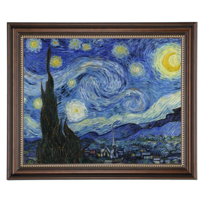 Van Gogh's Starry Night framed oil painting reproduction