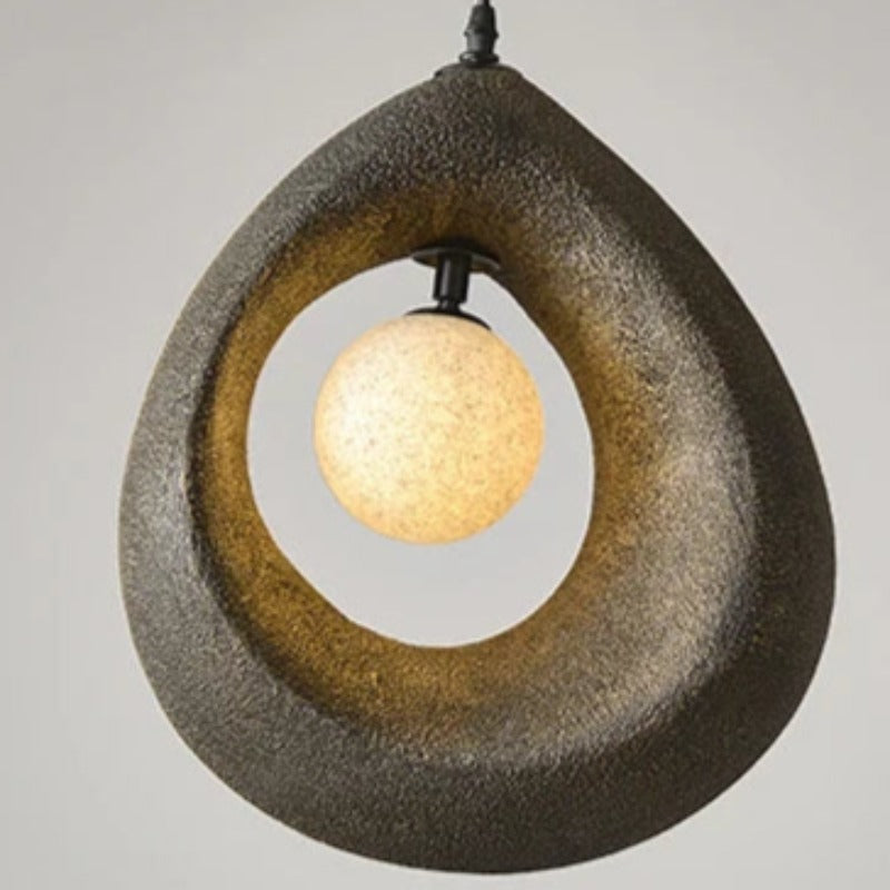 Byers Modern Pendant Light Fixture, egg-shaped design