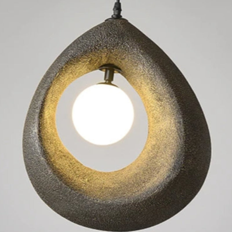 Byers modern egg-shaped pendant light