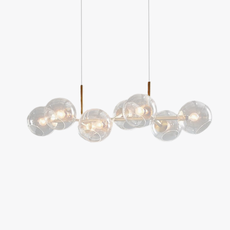 Valentina Modern Glass Pendant Light Valentina Modern Glass Globe Bubble Pendant Light Living Room