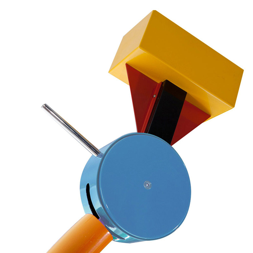 Morandi Lego style floor lamp - colorful metal fixture.