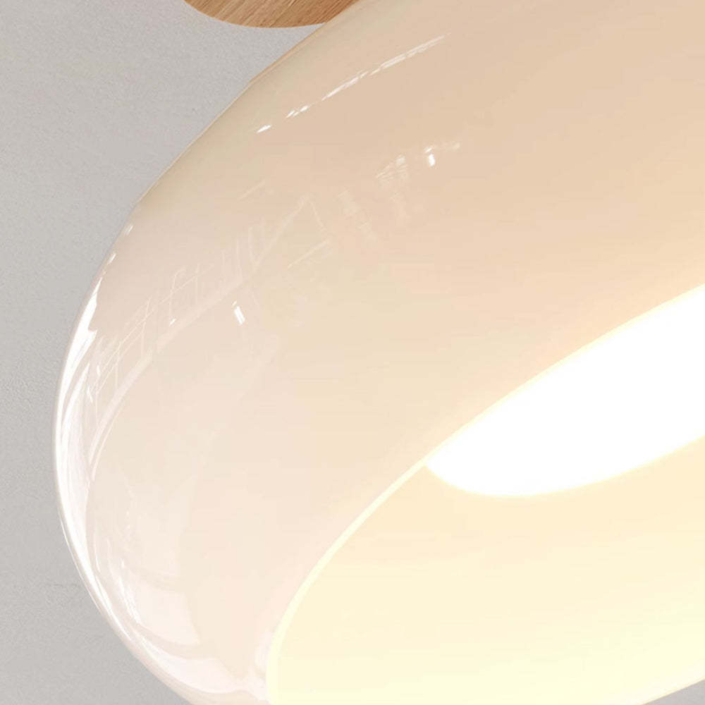 Hailie Flush Mount Ceiling Light - Glass Dome